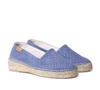 Espadrillas da Donna in camoscio - Eddy-ST - Indigo, 39 EU