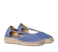 Espadrillas da Donna in camoscio - ERLA - Indigo, 38 EU