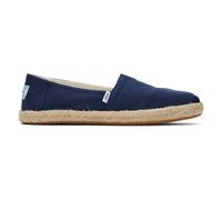 Espadrillas da donna in cotone slub Toms Alpargata Rope Bleu 38