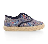 Espadrillas Grigie con Fantasia Colorata da Bambino draveil
