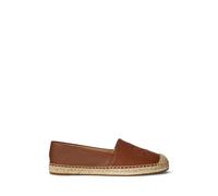 Lauren Ralph Lauren - Cameryn Lg 2-Espadrilles-Flat Marrone - Scarpe di corda 38 Marrone