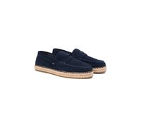 Tommy Hilfiger Flexible Hilfiger Sde Espadrille Fm0fm05794, Espadrillas Uomo, Blue (Desert Sky), 44 EU