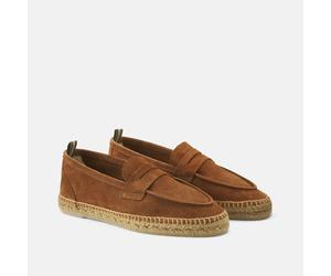 Espadrillas mocassini Nacho in pelle scamosciata Marrone 41