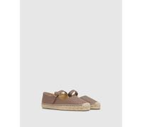 Espadrilles babies piatte Padua Marrone 36