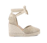 Espadrilles - Cof Hilo Espadrillas con lacci alla caviglia intrecciate - - Shoes - Donna - Beige - 39 EU