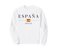 España Minimalista E Spagna Felpa