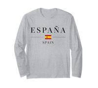 España Minimalista E Spagna Maglia a Manica