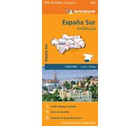 España sur: Andalucía : carte routière et touristique: 578