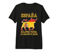 España Valencia Eclipse Solar Totale 12 Agosto 2026 Europa Maglietta Premium