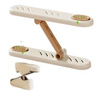 Espandable Shoe Rack - Adjustable 2 Tier Sneaker Storage Organizer, Shoe Organizer with Aromatherapy Box, Space Saving Shelf for Entryway Closet Bedroom | Stackable Storage Stand for Front Door Entran