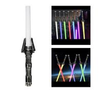 Espandibile Light Up Sciabola 7 Colori Giocattolo con il Suono Dress Up