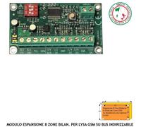 Espansione 4 Uscite O.Col. 250 mA 8 Zone Bilanc. Connessa BUS Della Lysa GSM evo