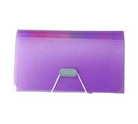 Espansione cartella file - 13 tasche, organizer portatile per documenti | cartella per iscrizioni ricevute, fratelli da viaggio durevoli, assortimento di carta plastica, organizzatore di pagine per