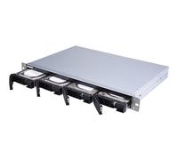 QNAP TL-R400S contenitore di unità di archiviazione Box esterno HDD/SSD Nero, Grigio 2.5/3.5"