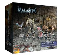 Espansione Maladum Beasts of Enveron - Mostro errante/supplemento fauna selvatica per giochi più grandi Battle Systems Dungeon Crawler Modular Terrain