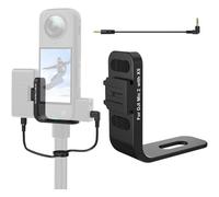 Espansione Microfono Cold Shoe Mount per Insta360 X5 con Cavo Audio per DJI Mic 2 Ricevitore Supporto Audio Staffa Adattatore Accessori