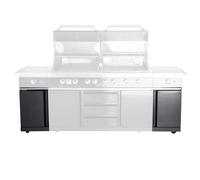 Espansione Per ALL'GRILL EXTREM-Light Nera: Set Di Sotto Lavoro, 40x61Cm