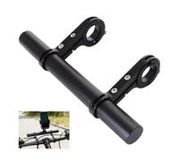 Espansione per manubrio della bicicletta, 20 cm in lega di alluminio, supporto per manubrio MTB, fissaggio per manubrio per manubri da 25-34 mm, prolunga per manubrio con doppia base di attacco per