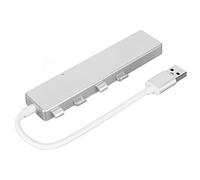 Espansione USB, Docking Station USB USB C 5 Gbps Argento Portatile Plug And Play 5V 2A per Tastiera per Mouse Wireless