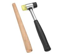 espansore ad anello Anello Ingranditore Bastone Mandrino Manico Martelli Misuratore Dito Misurazione For Strumenti Di Creazione Gioielli(2set(Wood stick))