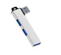 Espansore dei hub della lega di alluminio USB3.0 con la porta 3USB per il trasferimento di dati stabile dei dispositivi della finestra Linux e degli androidi