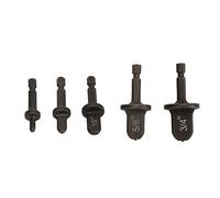 Espansore del tubo di rame Strumento di svago per tubo di rame HVAC Bit Bit Set professionale Kit di riparazione del condizionamento dell'aria 5pc Strumenti di metallo durevoli