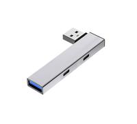 Espansore di alluminio del separatore di USB dei hub USB3.0 a 2Type C e porta per dati veloci