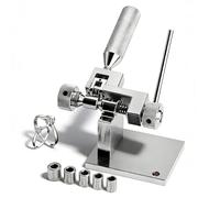Espansore for anelli for argento e oro, kit di strumenti professionali for misurare anelli for gioielli, durevole e portatile con mandrino e asta di espansione