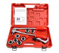 Espansore manuale a pinza per tubi rame con 7 matrici sistema metrico in mm