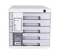 Espansore per cassetti da scrivania, a 5 strati, multistrato, per ufficio, portatile e ordinato, colore: bianco