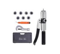 Espansore per tubi, Espansore idraulico for tubi con 7 teste di espansione for tubi, utensile for sbavatura, tagliatubi for tubi in rame, alluminio, ottone, acciaio dolce