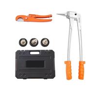 Espansore per tubi, Pex Tube Expander 1/2 3/4 1 Inch OD Manual Lever Tool With 3 Expansion Heads Pipe Cutter