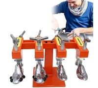 Espansore portatile manuale per scarpe, larghezza regolabile per modellatura professionale delle scarpe, miglioramento del comfort per la riparazione di scarpe, 4 teste