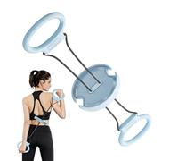 Espansore Toracico per Uomini - Con impugnatura antiscivolo regolabile pieghevole rotazione del - Esercitatore dei muscoli delle braccia,Per uomini donne adulti palestra casa ufficio