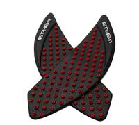 ESPEEDMTC Per Kawasaki ER-6N 2005-2016 Protettore Antiscivolo Tappo serbatoio Adesivo Serbatoio Carburante Ginocchio Grip Traction Side 3M Decalcomania (Red)
