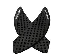 ESPEEDMTC Per Kawasaki ER-6N 2005-2016 Protettore Antiscivolo Tappo serbatoio Adesivo Serbatoio Carburante Ginocchio Grip Traction Side 3M Decalcomania (Black)