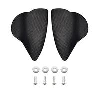 ESPEEDMTC per Yamaha R6 R7 2017-2023 Retrovisore Specchio Copertura Laterale Specchio Hole cap Specchio Mount Copertura Decorativa Parabrezza Copertura CNC Lega di Alluminio (Nero)