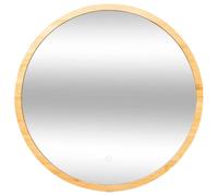 ESPEJO DE PARED REDONDO, CON LUZ LED