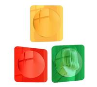 Espejo Sensorial De Burbujas, Juguete Interactivo Divertido De 3 Piezas, Espejo Acrílico Sensorial Para Niños, Exploración De Emociones, Estimulación Táctil, Desarrollo Sensoriall, Juego Educativo