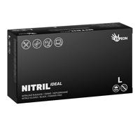 Espeon Nitril Ideal Black guanti in nitrile senza polvere taglia L 100 pz