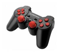 Esperanza EGG106R Gamepad PS2/PS3/PC USB Corsair Nero/Rosso