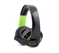 Esperanza EGH300G Stereofonico Padiglione auricolare Nero, Verde cuffia e auricolare