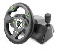 Esperanza EGW101 periferica di gioco Nero, Verde USB Volante Digitale Playstation, Playstation 3