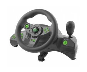 Esperanza EGW102 periferica di gioco Nero, Verde USB Volante Digitale PC, Playstation 3