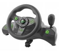 Esperanza EGW102 periferica di gioco Nero, Verde USB Volante Digitale PC, Playstation 3