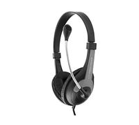 Esperanza EH158K auricolare Stereofonico Padiglione auricolare Nero, Grigio
