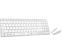 ESPERANZA - EK122W, RF Wireless, QWERTY, Senza fili, Bianco, USB, Nano