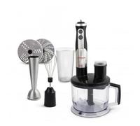 Esperanza EKM004 frullatore 0,6 L Frullatore ad immersione 800 W Nero, Argento, Trasparente