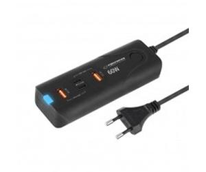 ESPERANZA EZC109 mobile device charger Universal Black AC Fast charging Indoor