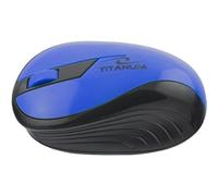 Esperanza Titanum Wireless mouse RF Wireless Ottico 1000 DPI Mano destra Nero, Blu